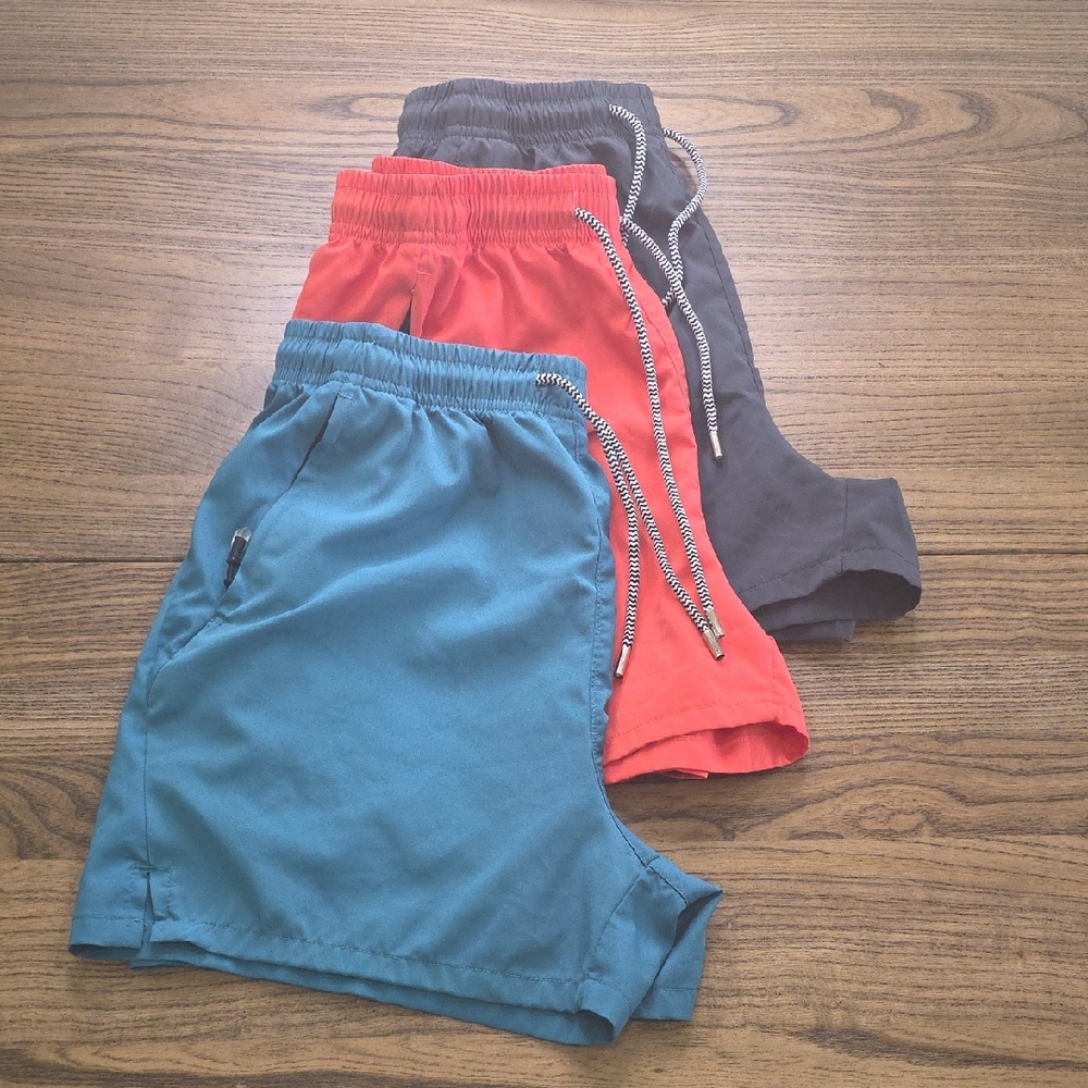 Boy Multi-colored Shorts zipper Pocket